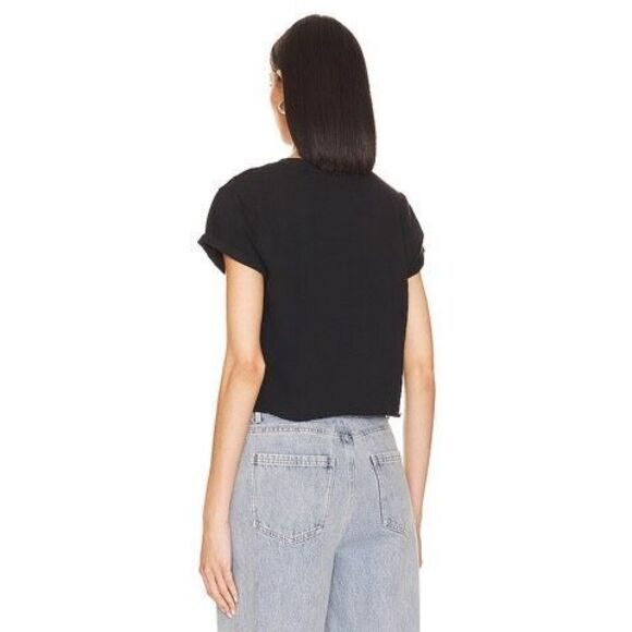Free People x We The Free The Perfect Tee in Black NEW - Picture 3 of 8
